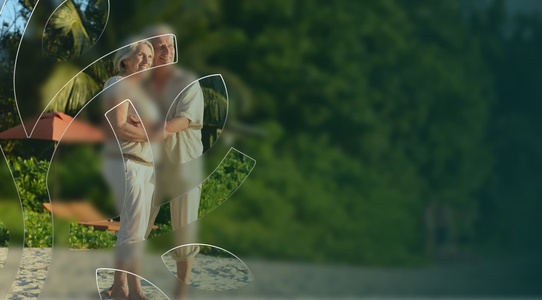 Senior couple enjoying Phuket lifestyle